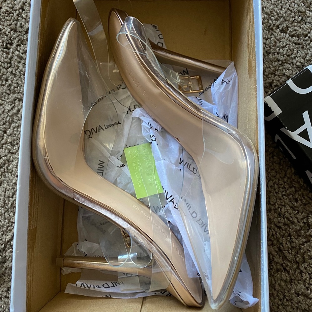 Clear Heels